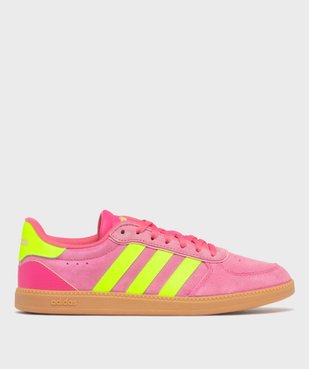 Baskets en cuir suédé BreakNet Sleek femme - Adidas vue2 - ADIDAS - GEMO
