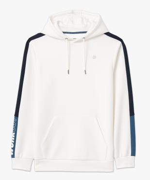 Sweat à capuche homme en maille sport vue4 - GEMO (HOMME) - GEMO