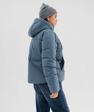 Doudoune à capuche et col montant femme vue4 - GEMO 4G FEMME - GEMO