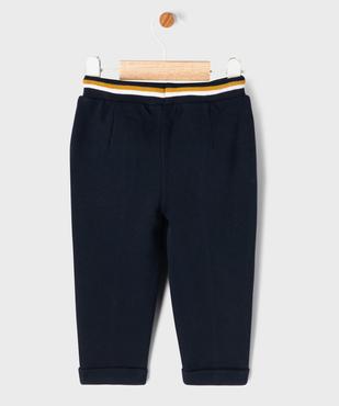 Pantalon en maille bébé garçon - LuluCastagnette vue4 - LULU CASTAGNETT - GEMO