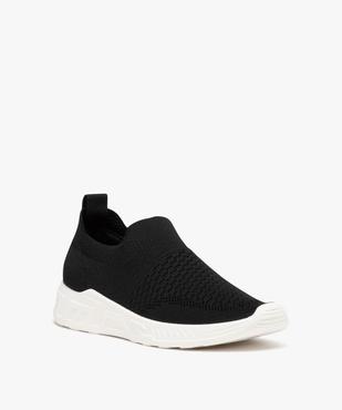 Baskets femme extra souples en maille unie vue2 - GEMO (SPORTSWR) - GEMO