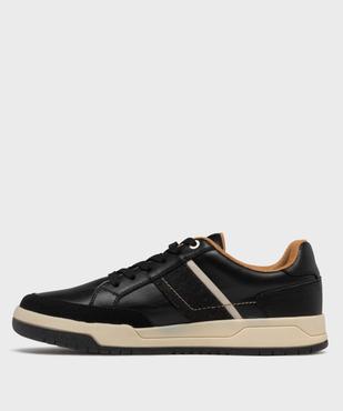 Baskets basses multimatières à semelle épaisse homme - Lee Cooper vue4 - LEE COOPER - GEMO