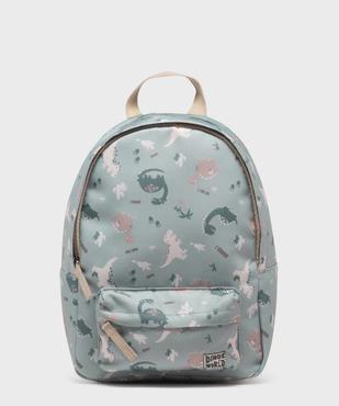 Sac à dos en toile motifs dinosaures fille vue1 - GEMO (ACCESS) - GEMO