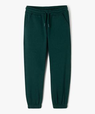 Pantalon de jogging intérieur molletonné fille vue1 - GEMO 4G FILLE - GEMO
