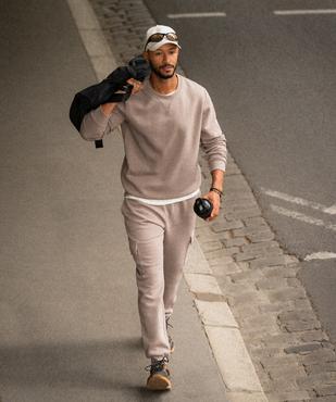 Sweat en molleton doux homme vue6 - GEMO 4G HOMME - GEMO