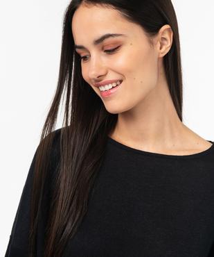 Haut de pyjama à manches chauve-souris femme vue6 - GEMO 4G FEMME - GEMO