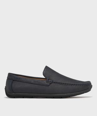 Mocassin semelle intérieure cuir homme vue1 - URBAN STEPS - GEMO