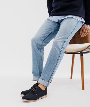 Derbies dessus suédine homme - Mario Baldano vue1 - MARIO BALDANO - GEMO