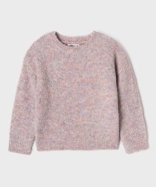 Pull en maille bouclette fille vue2 - GEMO (ENFANT) - GEMO
