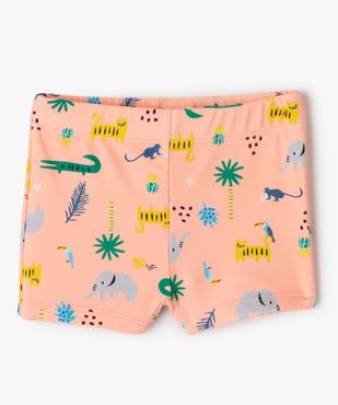 Maillot de bain bébé garçon à motif de la jungle vue1 - GEMO(BEBE DEBT) - GEMO