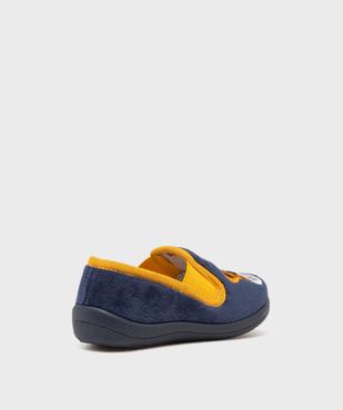 Chaussons en velours forme pantoufles imprimés garçon vue4 - GEMO (ENFANT) - GEMO