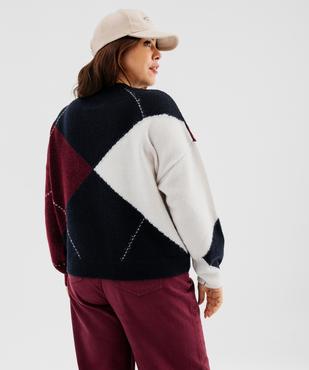 Pull col rond grande taille femme - LuluCastagnette vue4 - LULUCASTAGNETTE - GEMO