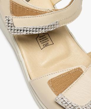 Sandales femme confort à brides scratch – 5 Zones vue6 - 5 REFLEX ZONES - GEMO