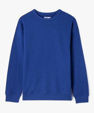 Sweat léger intérieur bouclette garçon vue1 - GEMO (JUNIOR) - GEMO