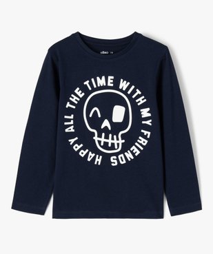 Tee-shirt à manches longues avec motif XXL garçon vue2 - GEMO 4G GARCON - GEMO