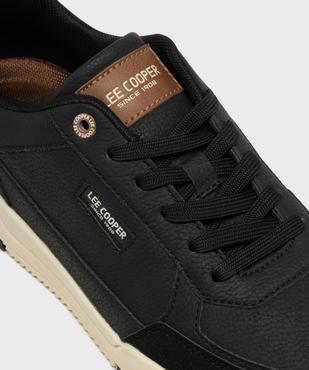 Baskets basses unies à lacets homme - Lee Cooper vue6 - LEE COOPER - GEMO