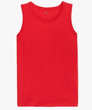 Débardeur garçon en coton vue1 - GEMO (ENFANT) - GEMO