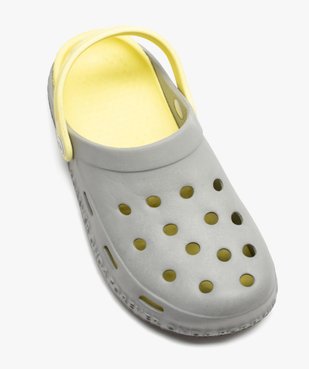 Mules de piscine garçon style sabot et bicolores vue5 - GEMO (PLAGE) - GEMO