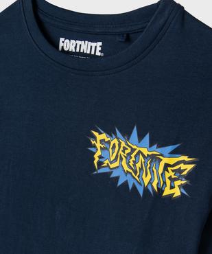 Tee-shirt manches courtes avec motif poitrine et dos garçon - Fortnite vue2 - FORTNITE - GEMO