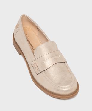 Mocassins métallisés femme - LuluCastagnette vue6 - LULUCASTAGNETTE - GEMO