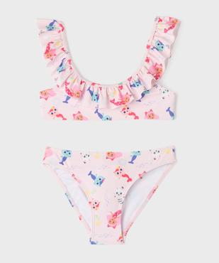 Maillot de bain 2 pièces à motifs sirène fille - Gabby’s Dollhouse vue1 - GABBY - GEMO