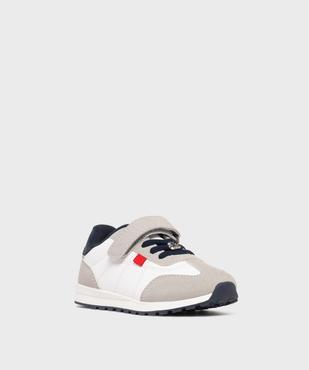 Baskets à scratch multi-matières garçon - LuluCastagnette vue2 - LULUCASTAGNETTE - GEMO