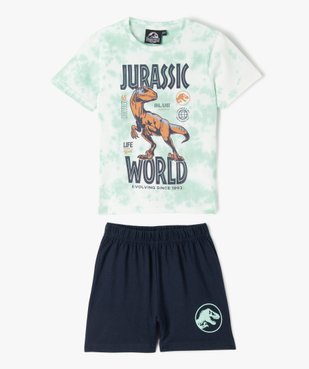 Pyjashort bicolore avec motif dinosaure garçon - Jurassic World vue1 - JURASSIC WORLD - GEMO