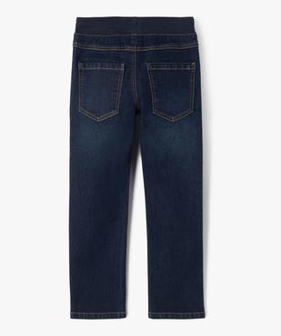 Jean Regular avec taille ajustable en bord-côte garçon vue3 - GEMO 4G GARCON - GEMO