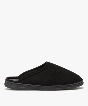 Chaussons homme mules d’intérieur en velours uni vue1 - GEMO(HOMWR HOM) - GEMO
