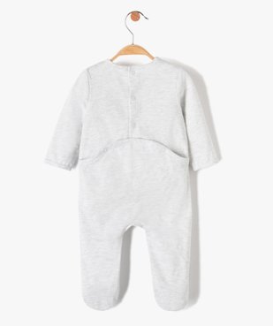 Pyjama bébé en jersey avec ouverture pont-dos vue3 - PREMIER PRIX BY GEMO - GEMO