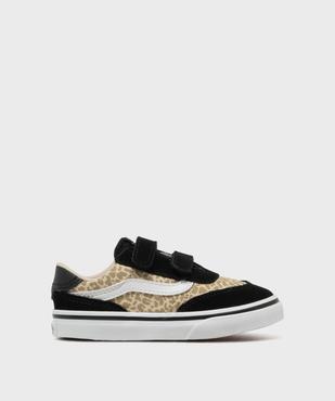 Baskets Brooklyn LS V à scratch à motif léopard fille - Vans  vue1 - VANS - GEMO