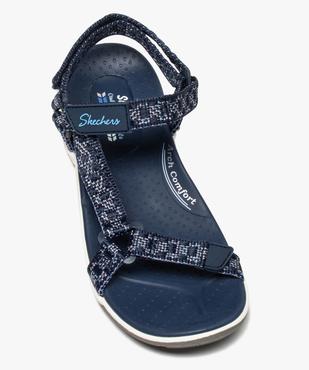 Sandales femme tout terrain à scratch - Skechers vue5 - SKECHERS - GEMO