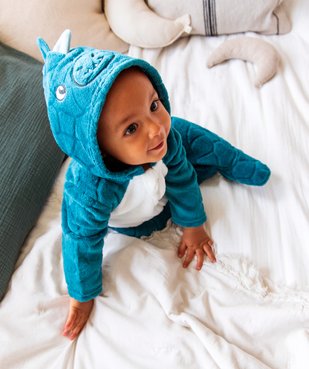 Surpyjama chaud et doux à capuche animée idéal Noël bébé vue1 - GEMO(BEBE DEBT) - GEMO