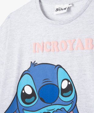 Pyjashort avec motif Stitch fille - Disney vue2 - LILO & STITCH - GEMO