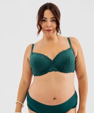 Soutien-gorge emboitant à armatures femme grande taille vue1 - GEMO(HOMWR FEM) - GEMO