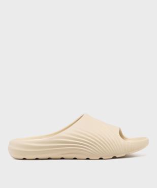 Mules de piscine moulées et unies homme vue1 - GEMO (PLAGE) - GEMO