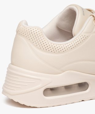 Baskets femme unies running avec semelle à bulle d'air - Skechers vue6 - SKECHERS - GEMO