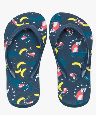 Tongs garçon avec semelle imprimée fruits et animaux vue1 - GEMO (ENFANT) - GEMO