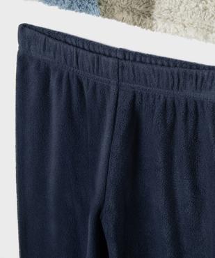 Pyjama en sherpa et polaire garçon vue4 - GEMO (ENFANT) - GEMO