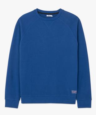 Sweat homme en maille piquée vue4 - GEMO (HOMME) - GEMO