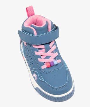 Baskets fille mid-cut étoile lumineuse et à semelle fantaisie  vue6 - LOVELY WINGS - GEMO
