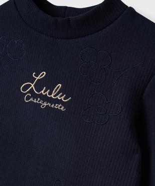 Tee-shirt manches longues doublure chaude fille - LuluCastagnette vue2 - LULUCASTAGNETTE - GEMO