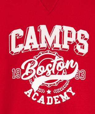 Sweat à col rond imprimé garçon - Camps United vue2 - CAMPS - GEMO