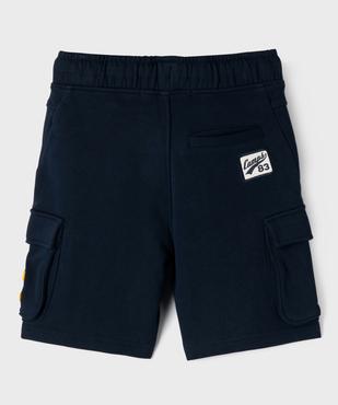 Bermuda cargo avec taille élastique garçon - Camps United vue4 - CAMPS - GEMO