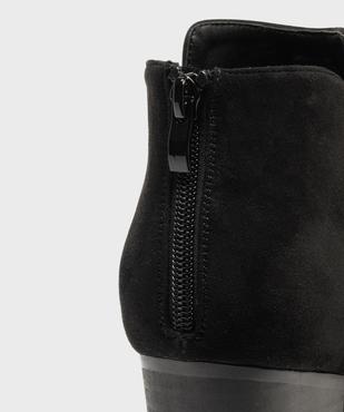 Bottines à talon imprimé léopard femme - Follow Me vue6 - FOLLOW ME - GEMO