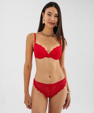 Soutien-gorge corbeille en dentelle à armatures vue9 - GEMO(HOMWR FEM) - GEMO