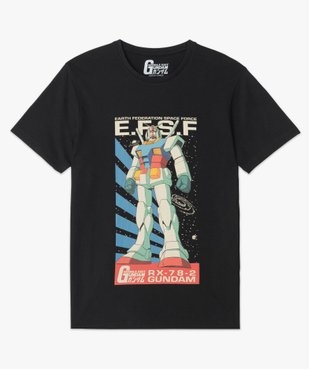 Tee-shirt manches courtes imprimé RX-78-2 Gundam homme - Mobile Suit Gandam vue4 - GUNDAM - GEMO