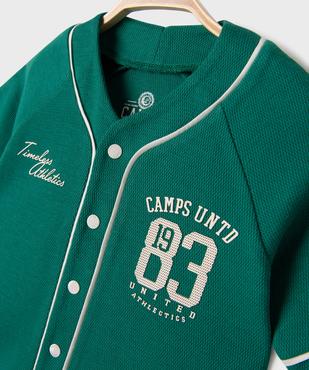 Ensemble 2 pièces short + tee-shirt bébé garçon - Camps United vue2 - CAMPS GEMO FOR GOOD - GEMO