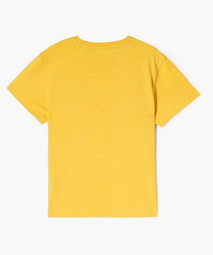 Tee-shirt manches courtes avec motif brodé Arizona garçon vue3 - GEMO (ENFANT) - GEMO