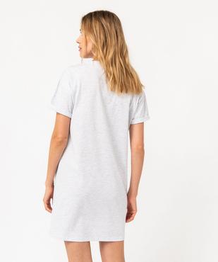 Chemise de nuit à manches courtes avec motifs manga femme - Naruto vue3 - NARUTO - GEMO